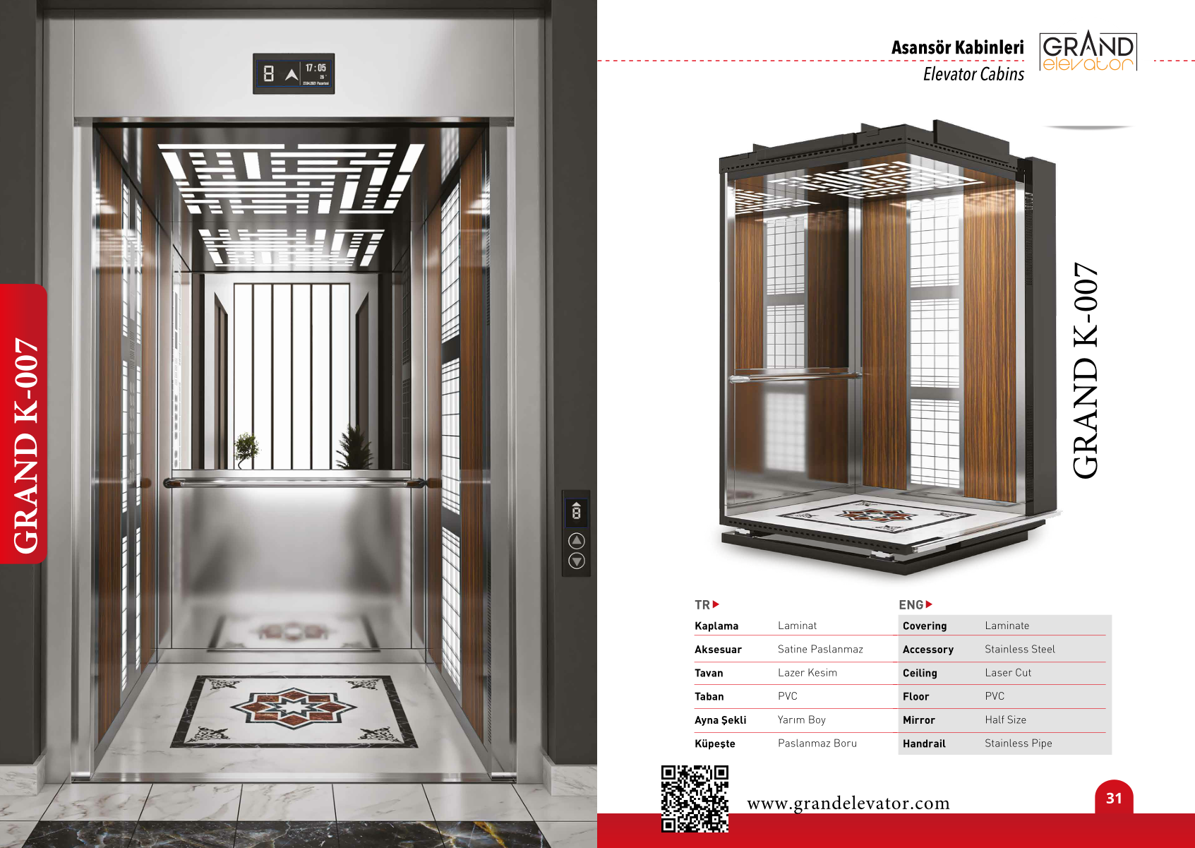 Passenger Cabin GRAND K-007