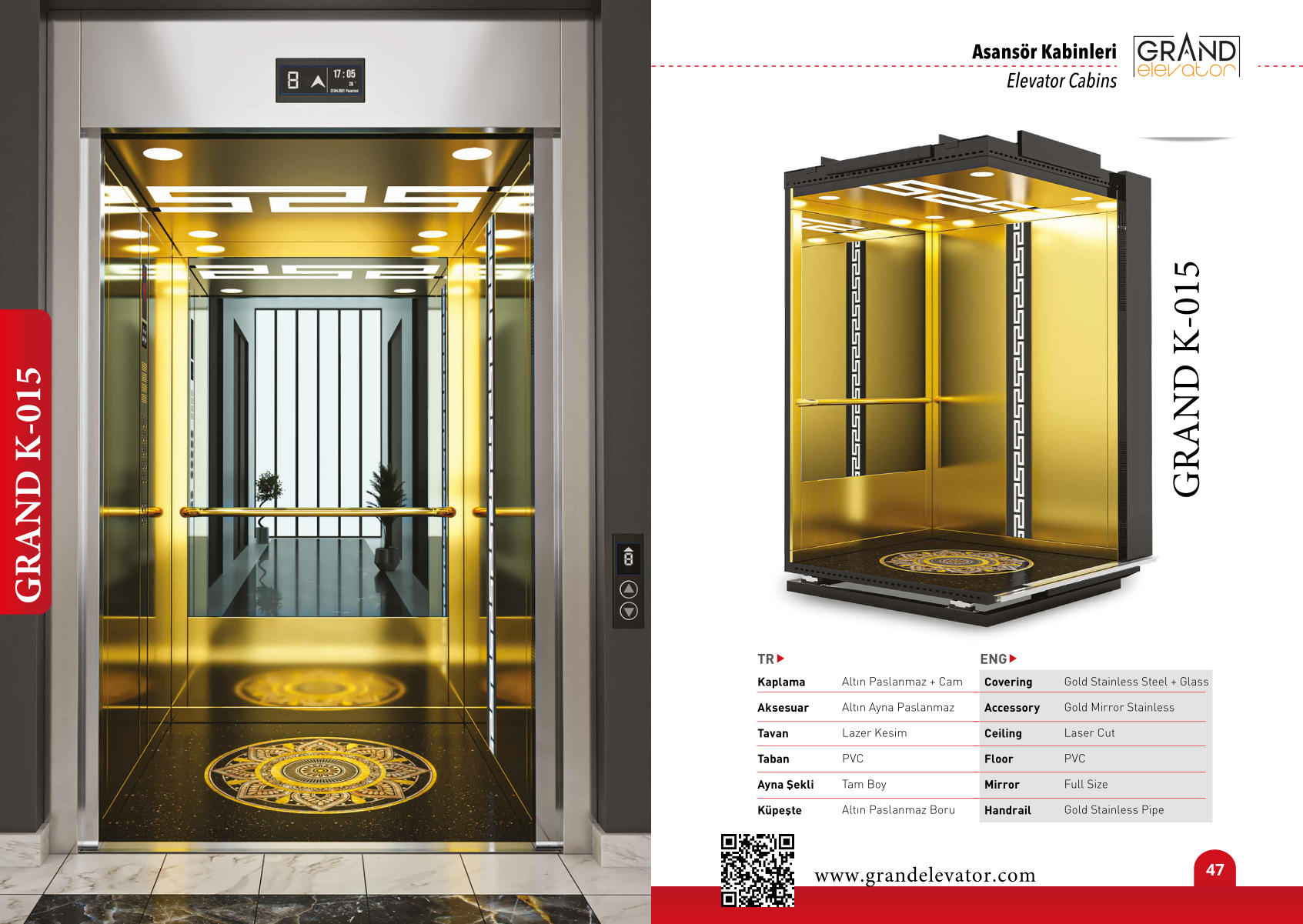 Yolcu Kabini  GRAND K-015