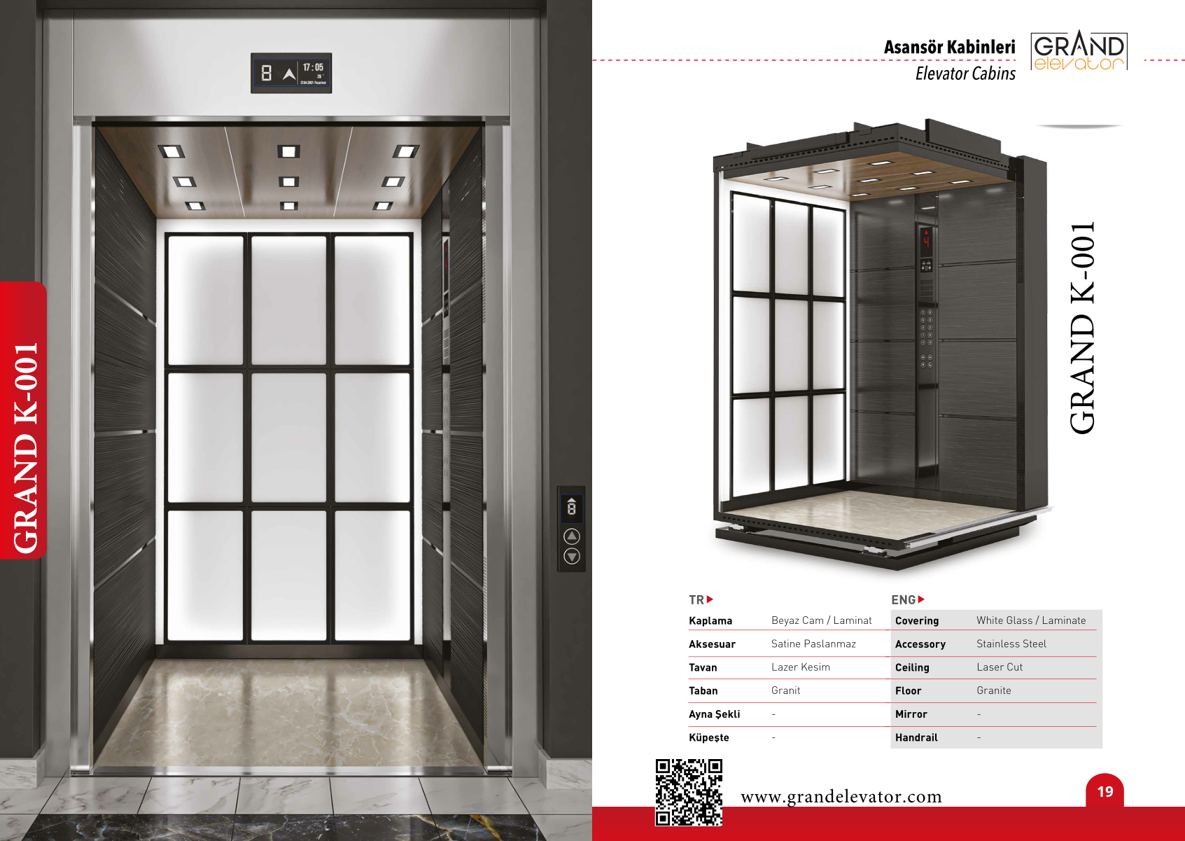 Yolcu Kabini  GRAND K-001