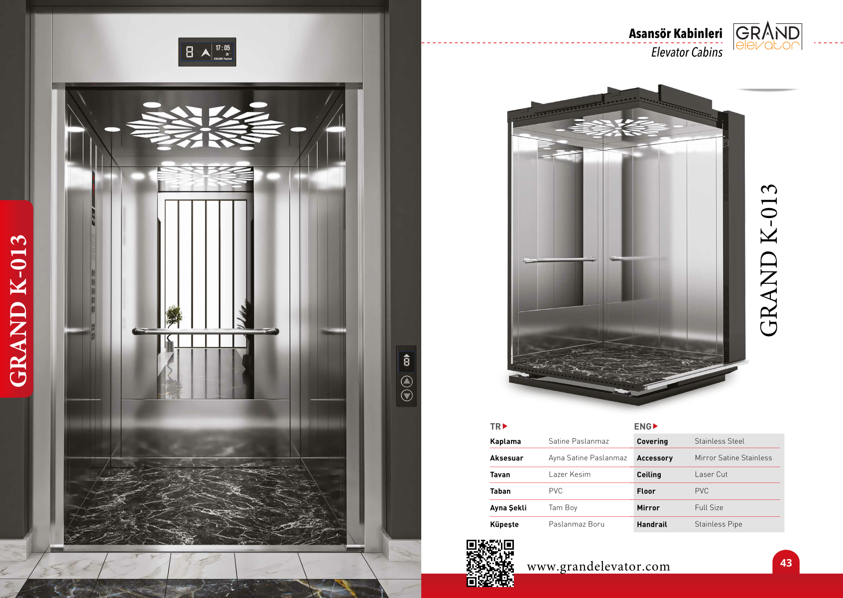 Yolcu Kabini  GRAND K-013
