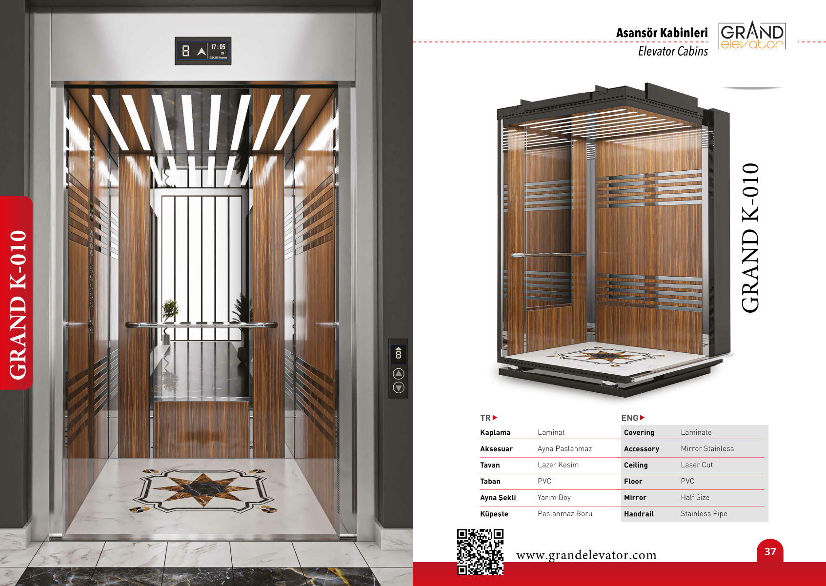 Yolcu Kabini  GRAND K-010