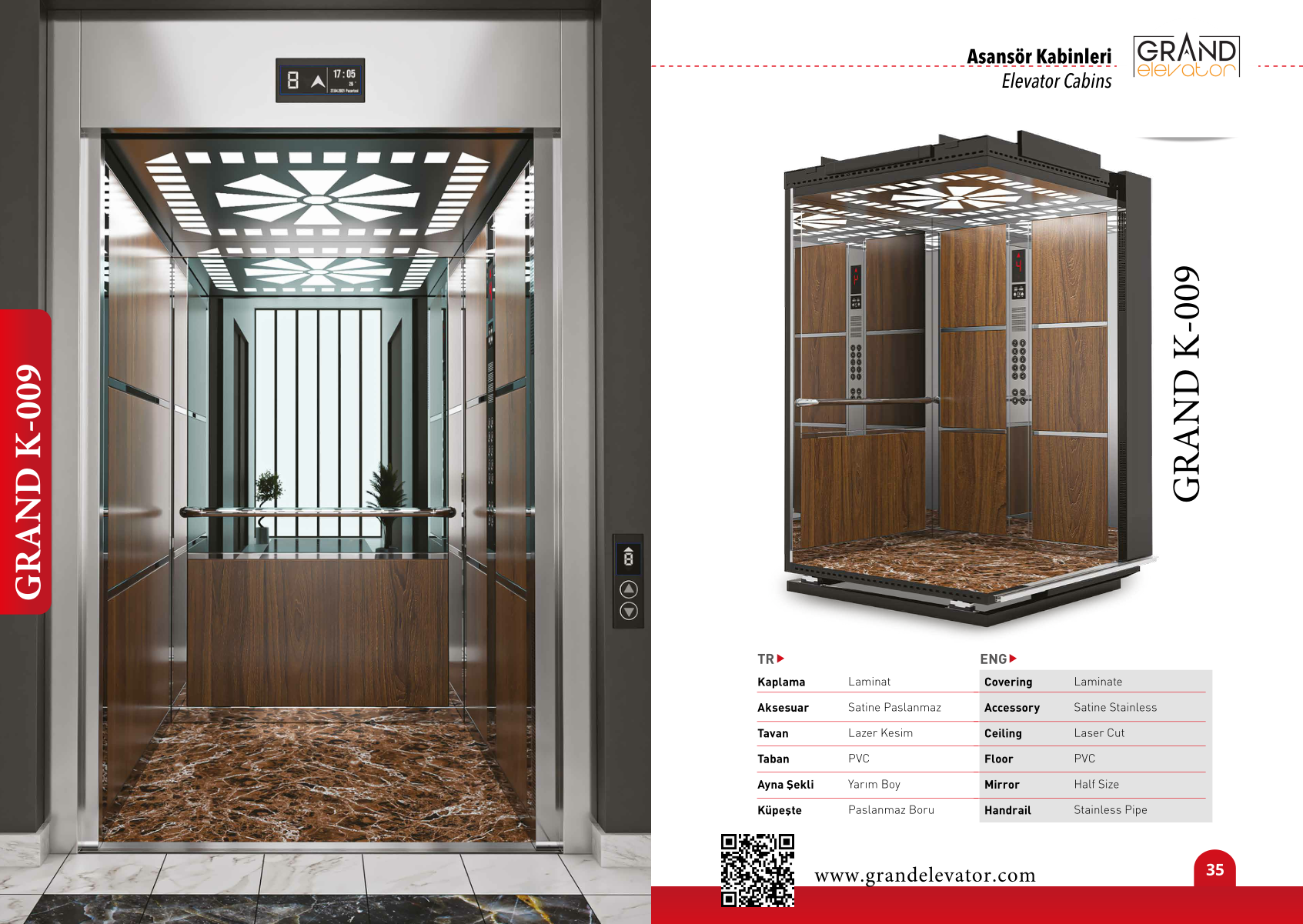 Yolcu Kabini  GRAND K-009
