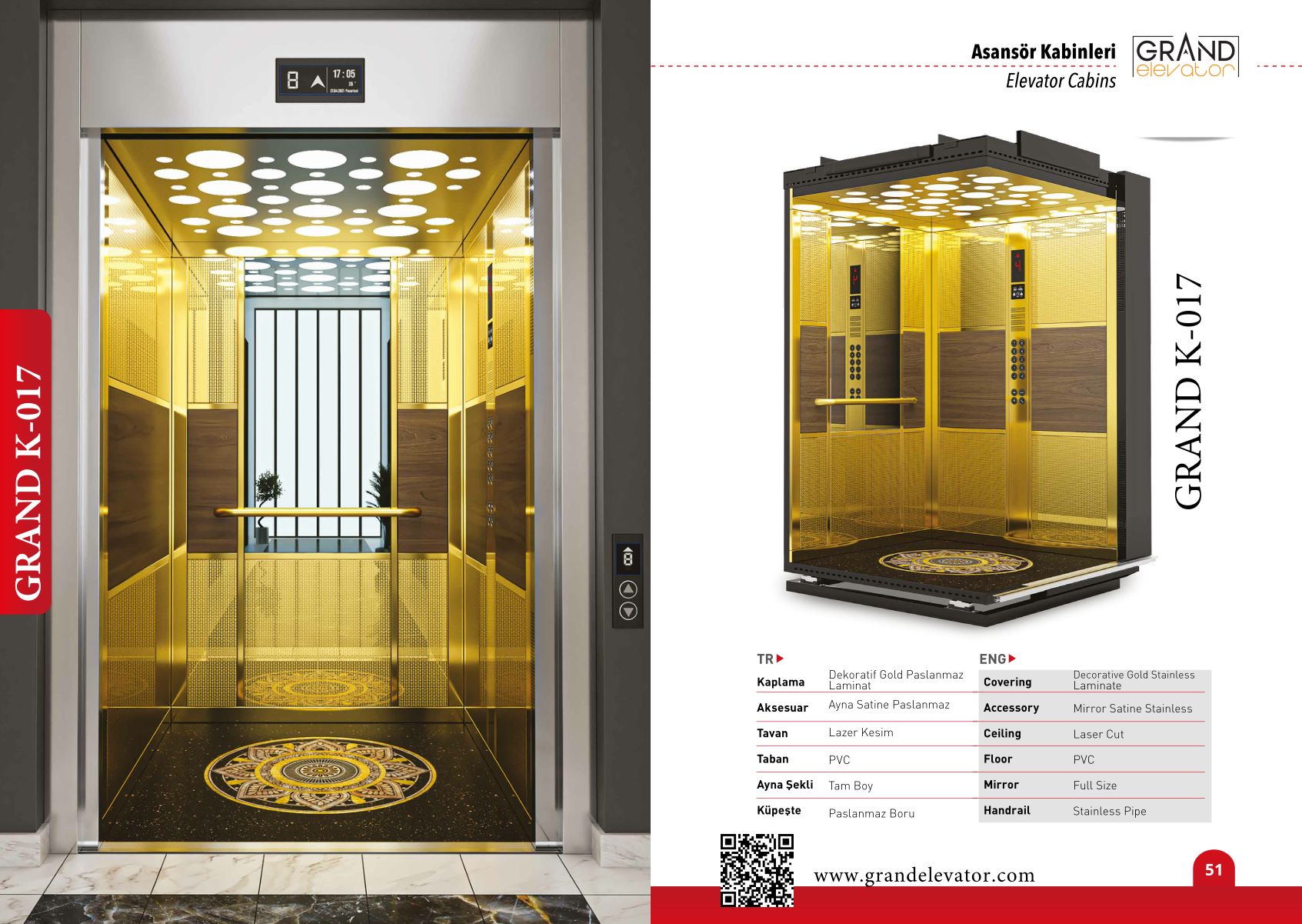 Yolcu Kabini  GRAND K-017