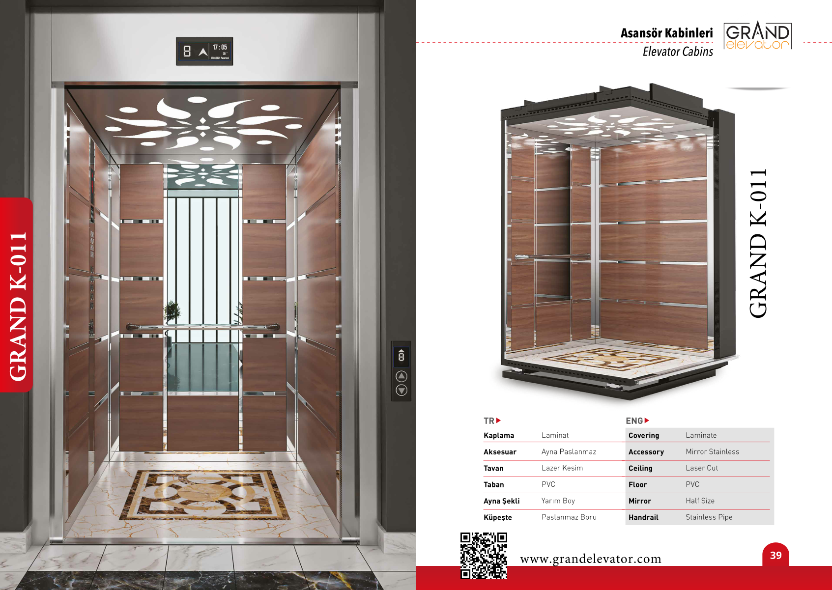Yolcu Kabini  GRAND K-011