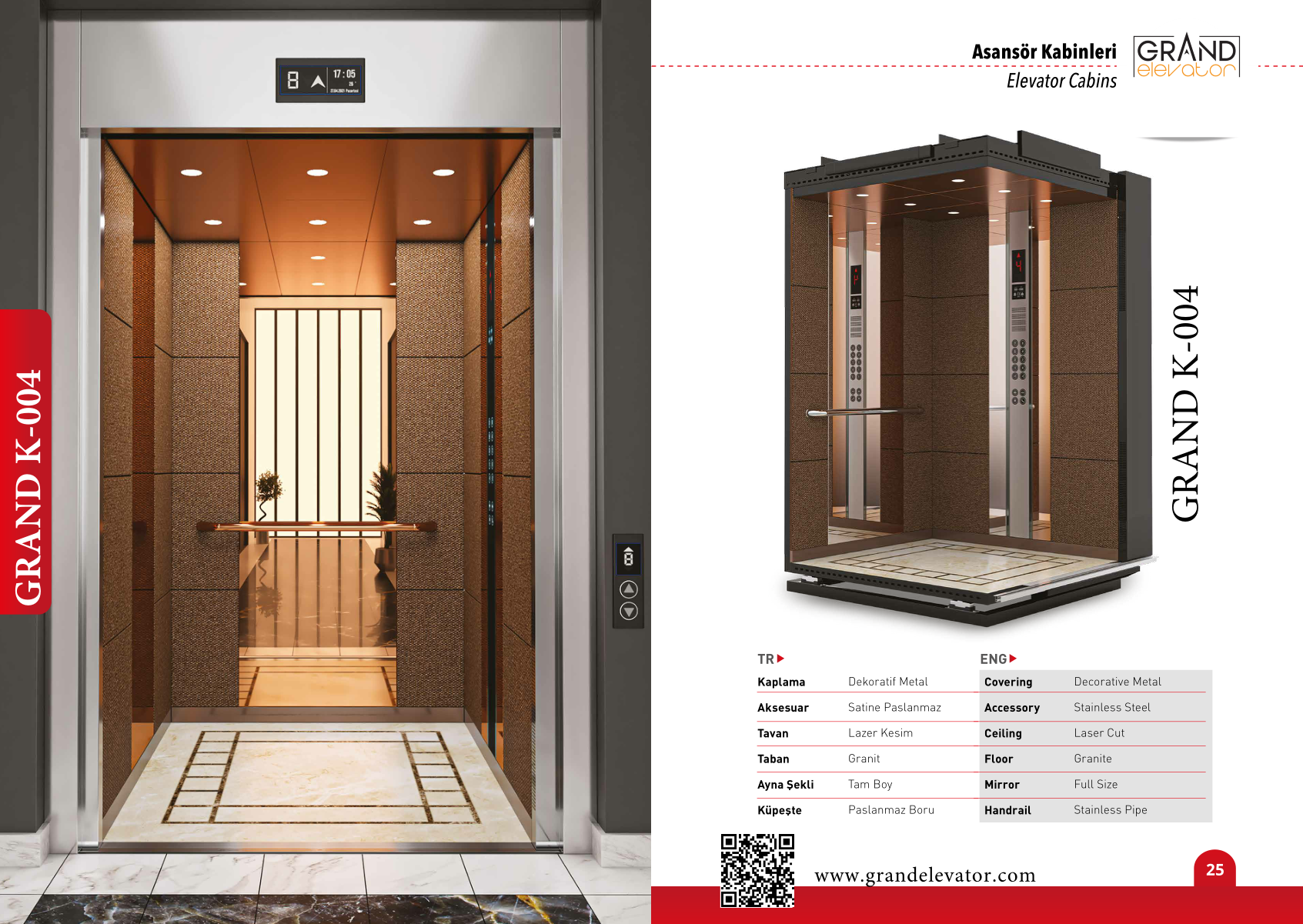 Yolcu Kabini  GRAND K-004
